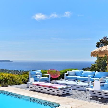 Villa Jucanos - Vue Mer Panoramique Golfe De St-Tropez Cavalaire-sur-Mer Esterno foto